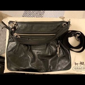 Coach Poppy Collection Leather Crossbody